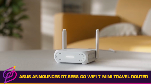 ASUS Announces RT-BE58 Go WiFi 7 Mini Travel Router!