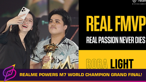 Real Passion Never Dies:realme Powers MLBB M7 World Champion Grand Final!