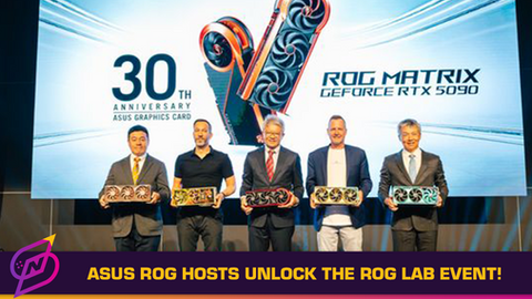 ASUS Republic of Gamers Hosts Unlock the ROG Lab Event During Gamescom 2025!