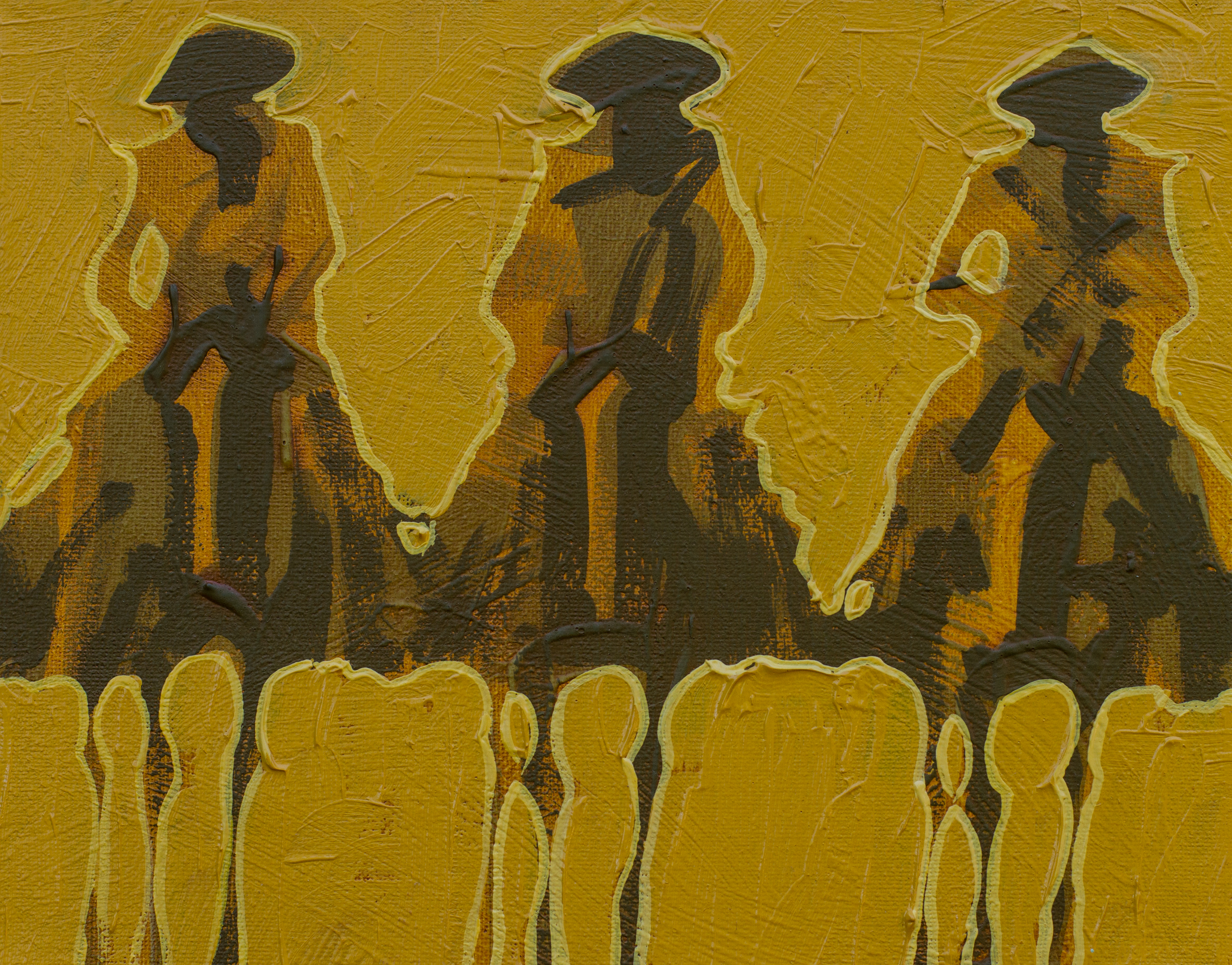 Vaqueros Pequeños Gold on Gold