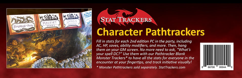 Thumbnail: 50 Blank Character Pathtrackers 2e