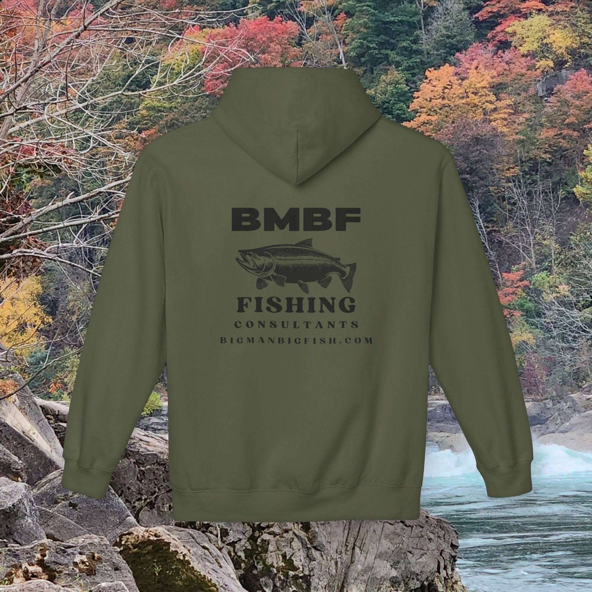 BMBF Chinook Hoodie Black Logo