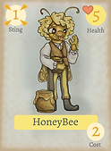Honey Bee Card