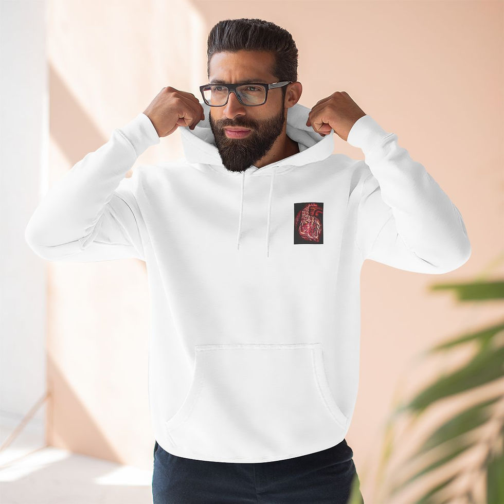 Thumbnail: Original Art Design Hoodie featuring "Given" by Artist Shine True