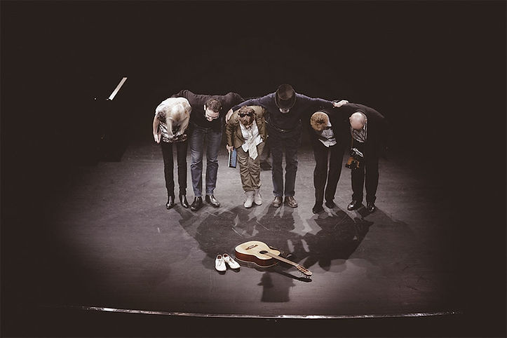 Actors on stage