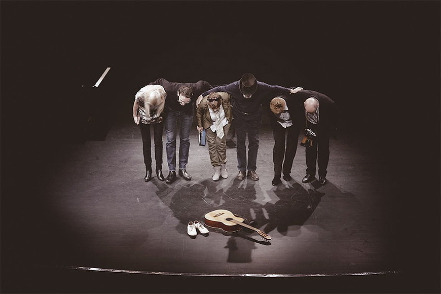 Actors on stage
