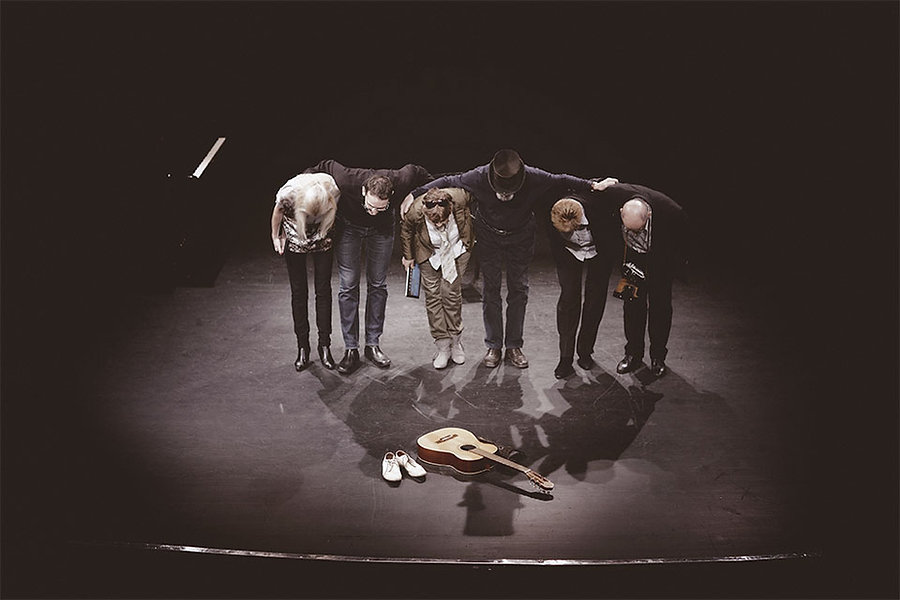 Actors on stage