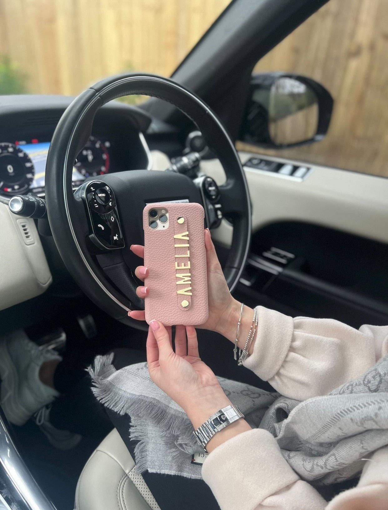 Personalised Leather Phone Case