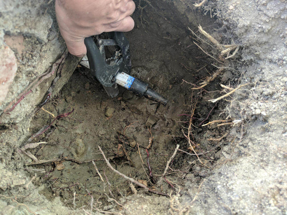 How To Run a Pipe Under a Walkway