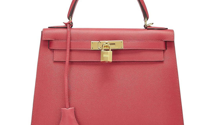 Hermès: Rose Extreme Epsom Kelly Sellier 28