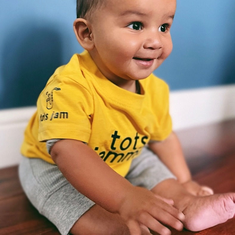 Thumbnail: yellow tots jammer tee
