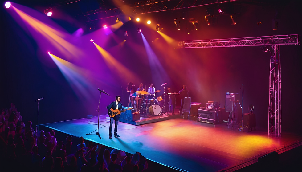 Concerto de Música ao Vivo com Banda Local