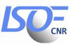 The logo features the letters "ISOF" in blue, with the "O" shaped like a globe or sphere. The letters "CNR" are in a smaller font next to the "F".