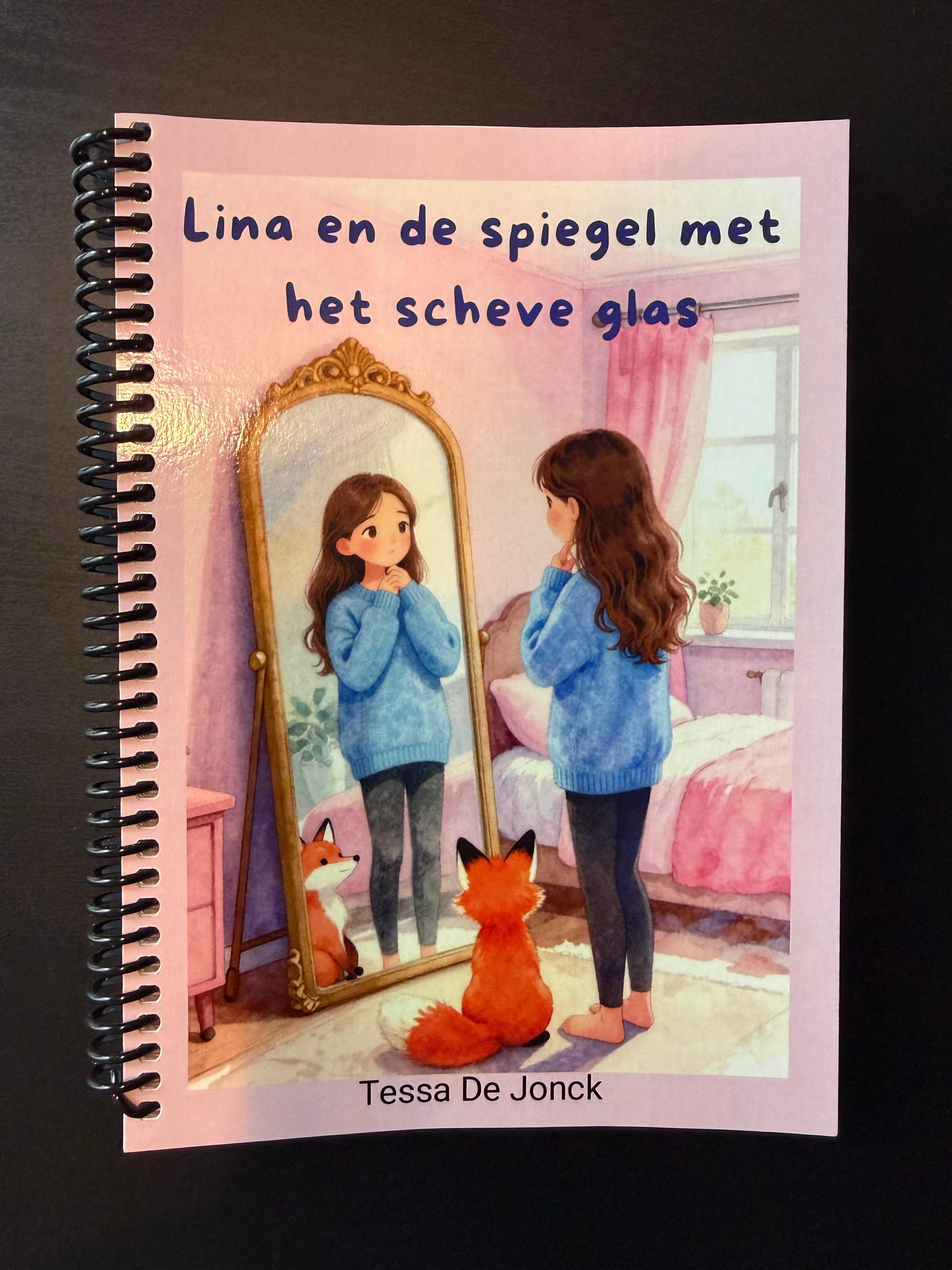 Lina en de spiegel met het scheve glas