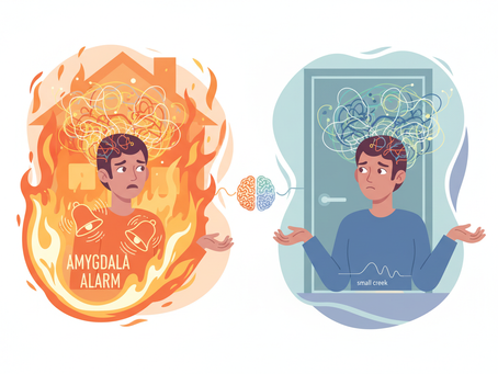 The house is on fire: why neurodivergent partners feel things more intensely