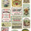Miniatură: Ephemeral Melange transfer decorativ – set de 8 pagini A4