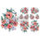 Miniatură: Brilliant Blooms - transfer decorativ H2O