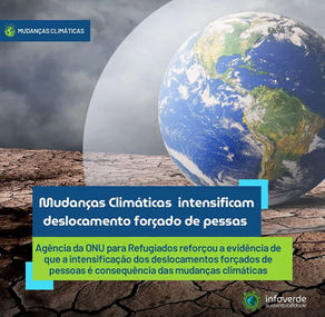 Mudanças Climáticas intensificam deslocamento forçado de pessoas