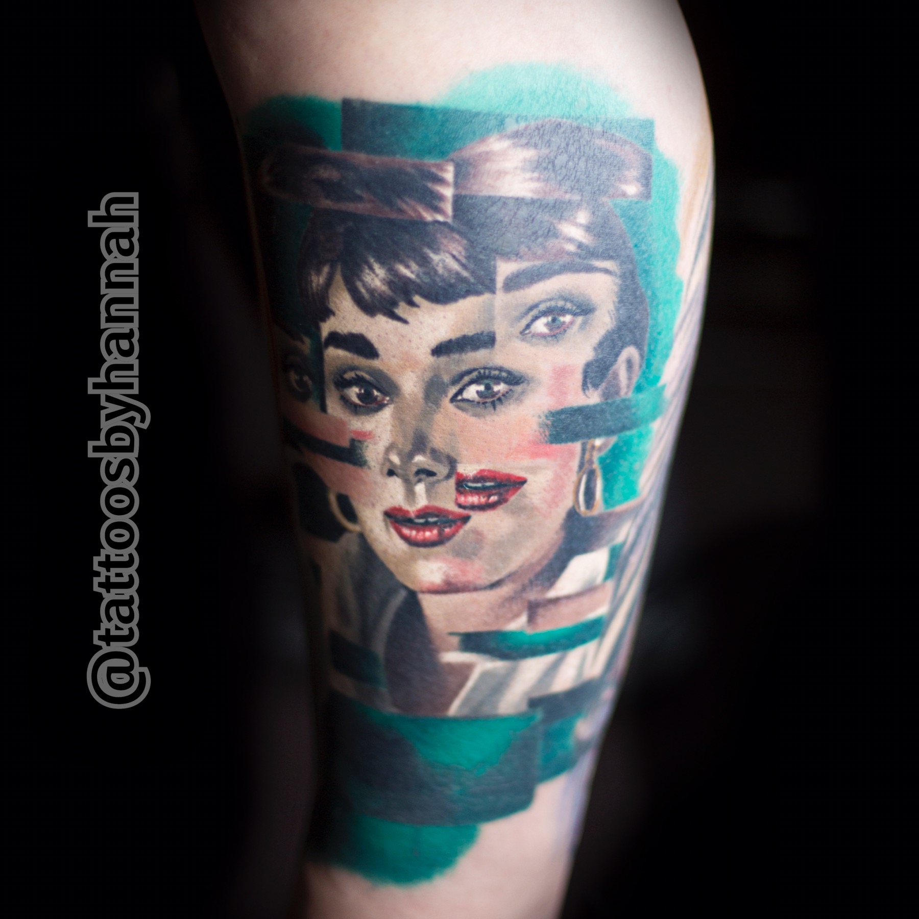 audreyhepburncolortattoo