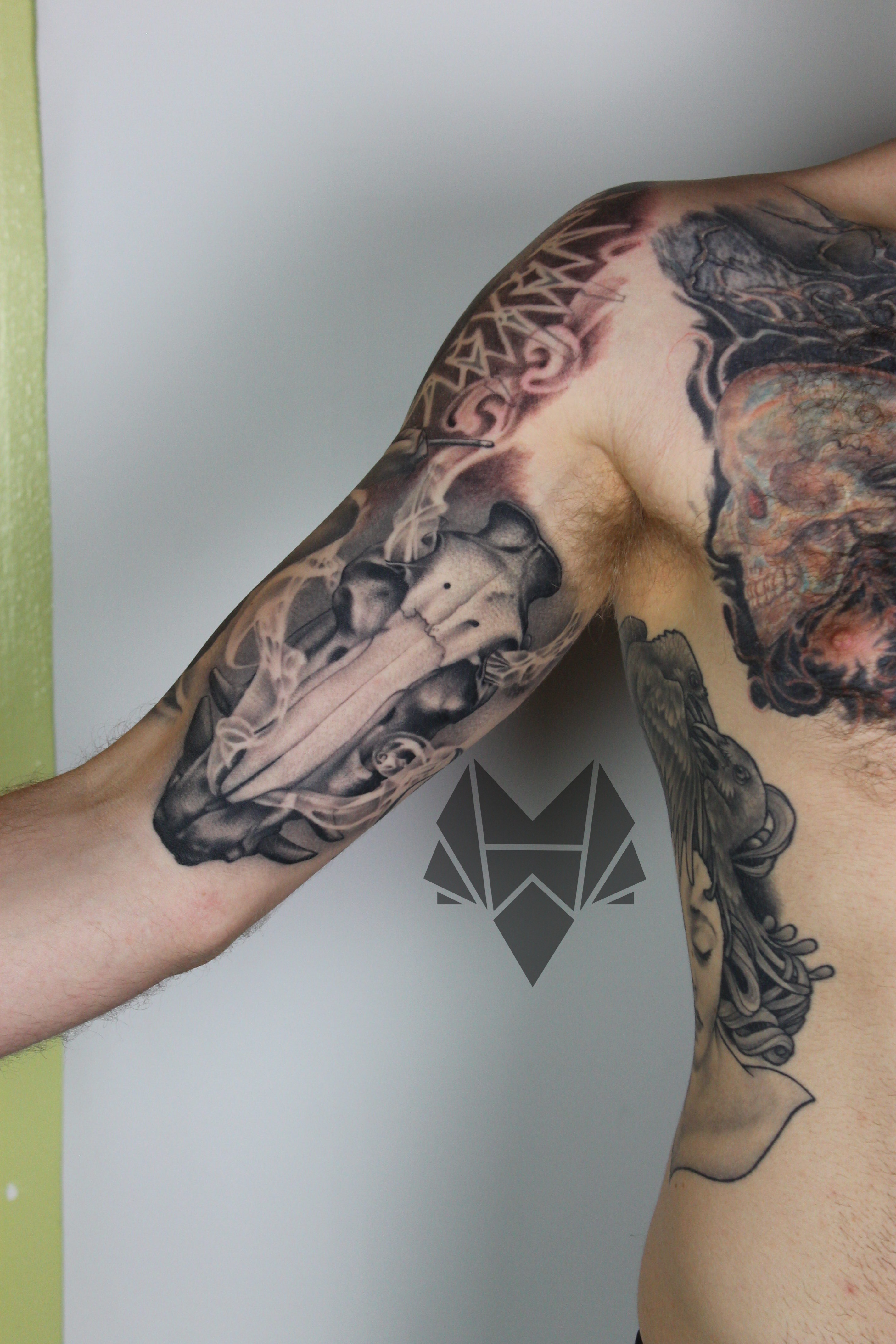 boarskulltattoo