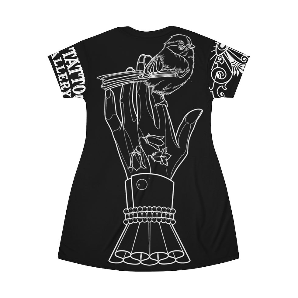 Thumbnail: All Over Print T-Shirt Dress