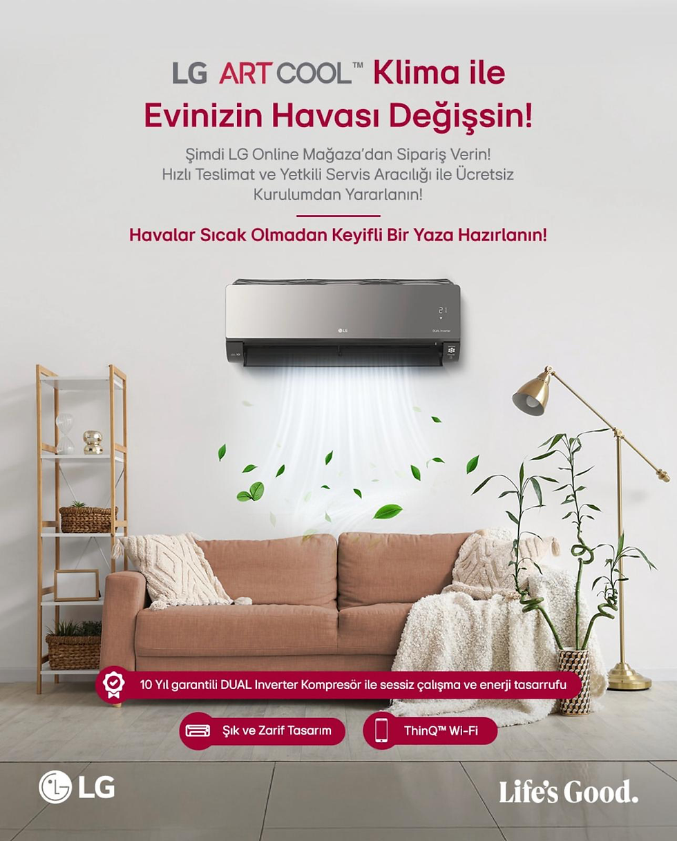LG Klima ile evinizin havasını değiştirin