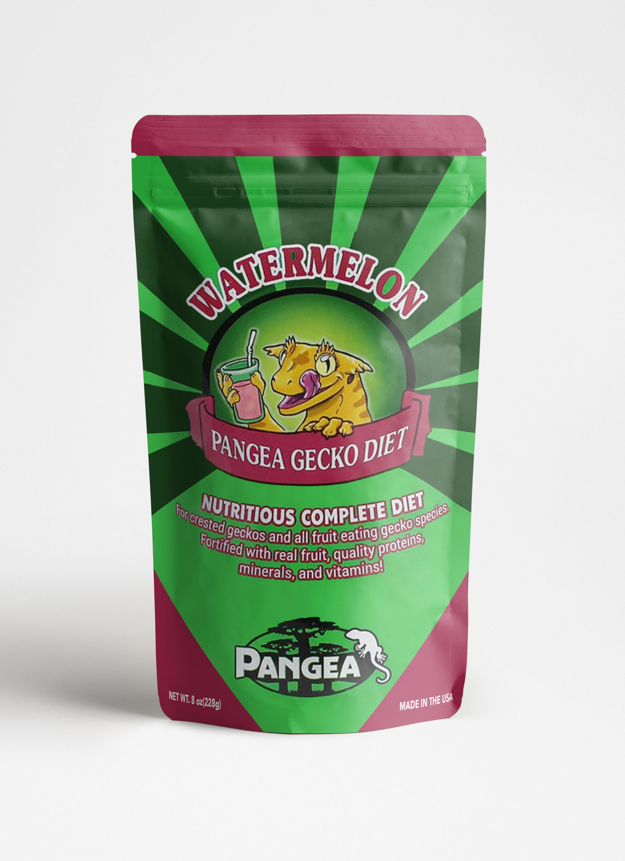 Pangea Watermelon Crested Gecko Food - 16 oz (1 lb)