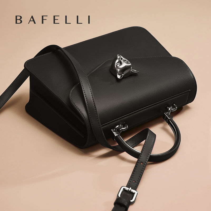 2025 BAFELLI CAT WOMEN'S NEW FASHION HANDBAG LADY STYLISH BUSINESS FEMALE LEATHE
