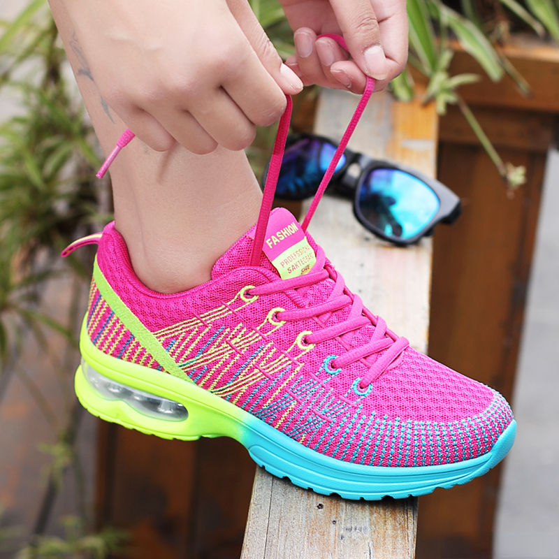 Women Sports Shoes Outdoor High Quality Running Shoes Breathable Athletics Casua