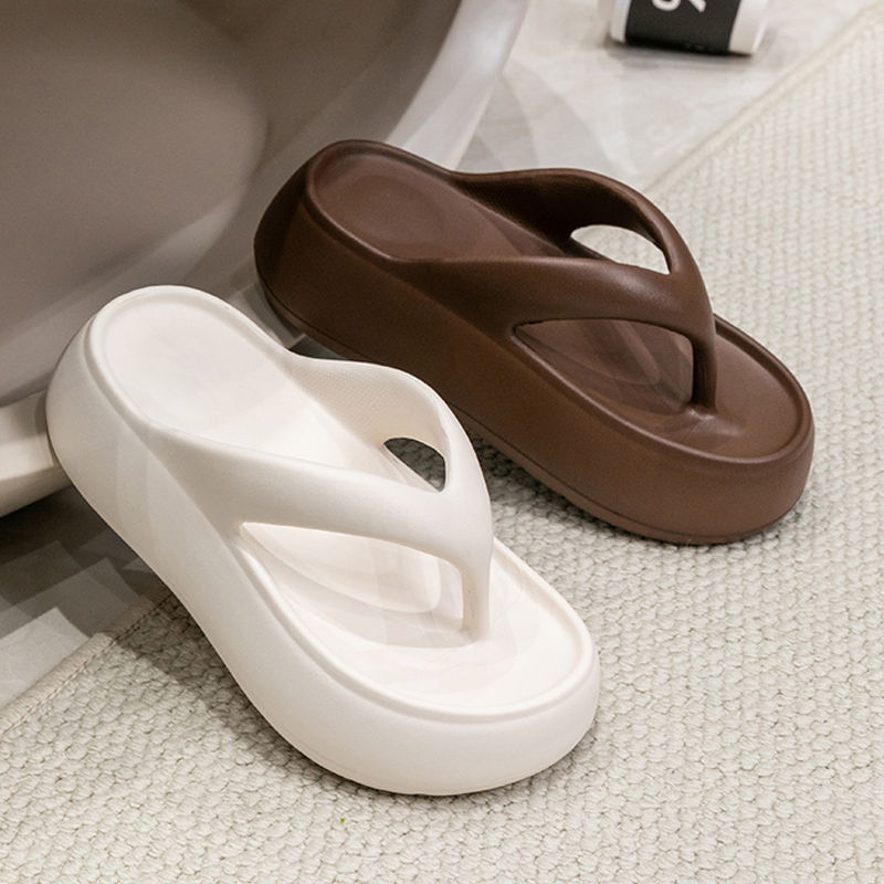Summer Thick Bottom EVA Flip Flops for Women Non Slip Platform Sandals Woman Cas