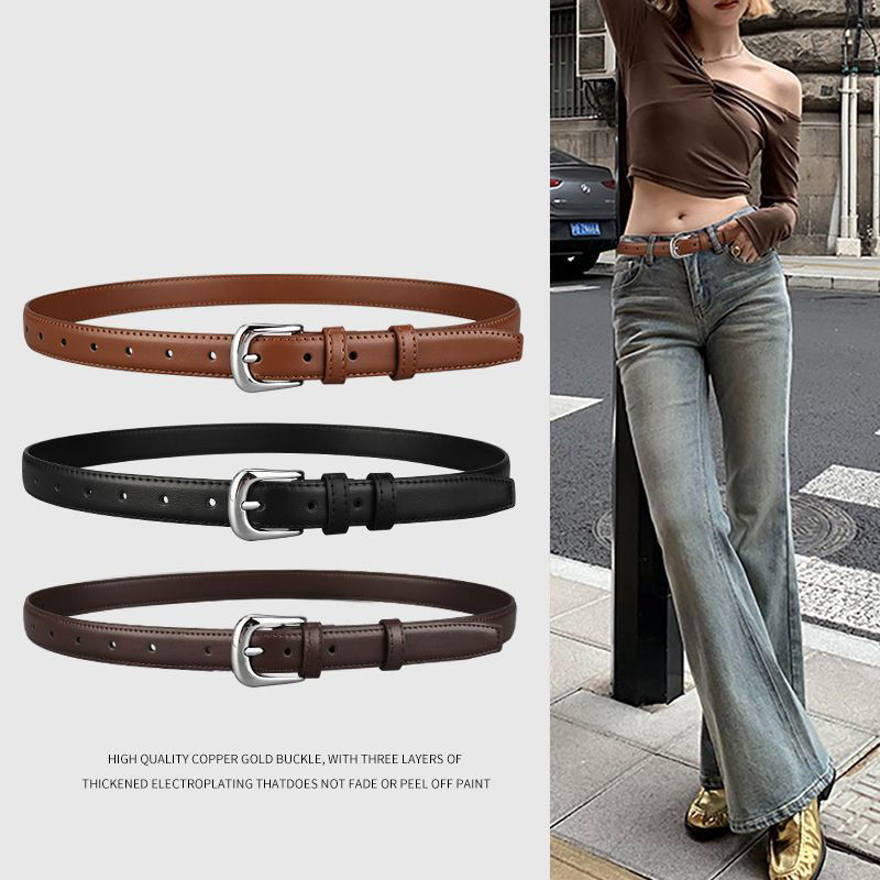 Belt Women's Retro Versatile Trendy Belt Summer New Instagram Style Small Crowd