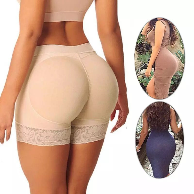 Women Butt Lifter Panty Fake Buttock Body Shaper Padded Underwear Lady Lift Bum