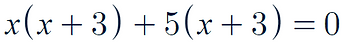 Quadratic Equation