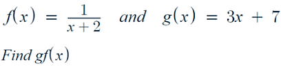 Composite Function Practice Question