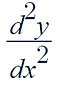 Second Derivative