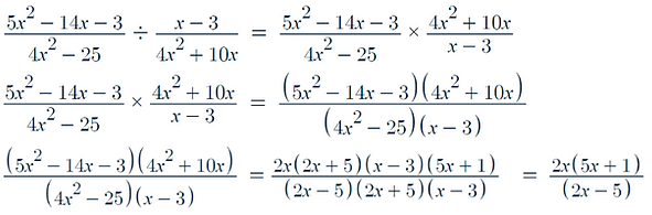 Rational Expression Solution