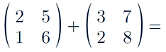 Matrices Question