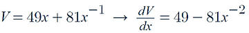 Rate of change function