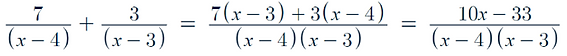 Rational Expression Solution