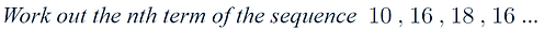 Sequence Question