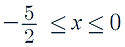 Inequality Solution