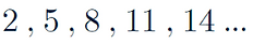 Sequence