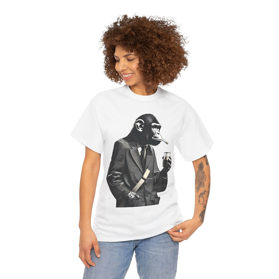 Thumbnail: Smoking Chimp Tee