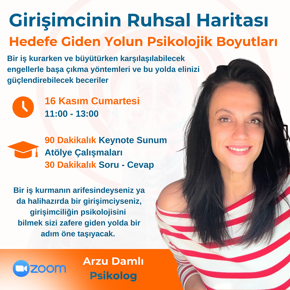 KASIM: Girişimcinin Ruhsal Haritası Hedefe Giden Yolun Psikolojik Boyutları