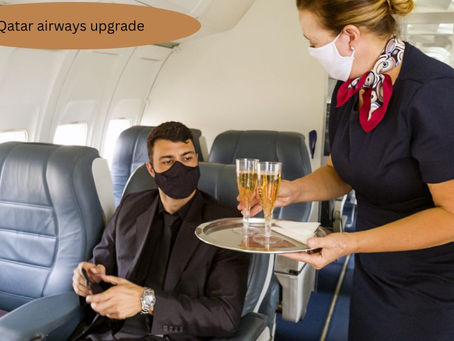 How to upgrade qatar airways flight ?