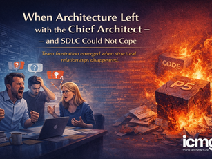 When Architecture went out with the Chief Architect — and SDLC could not cope with Team frustration