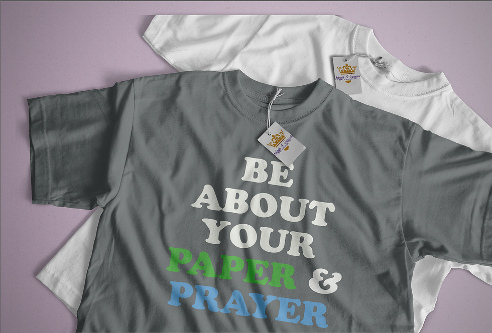 Thumbnail: Be about your Paper and Prayer