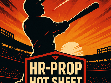 Model Mayhem: Wegs’ HR-Prop Hot Sheet — May 14, 2025