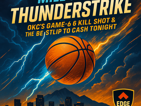 Mile-High Thunderstrike: OKC’s Game-6 Kill Shot & the Bet Slip to Cash Tonight