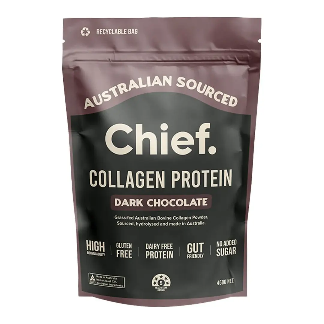 Grass-Fed Collagen Protein Powder - Dark Chocolate
